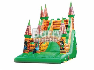 Popular Design Inflatable Medieval Slide With Blower BY-DS-026